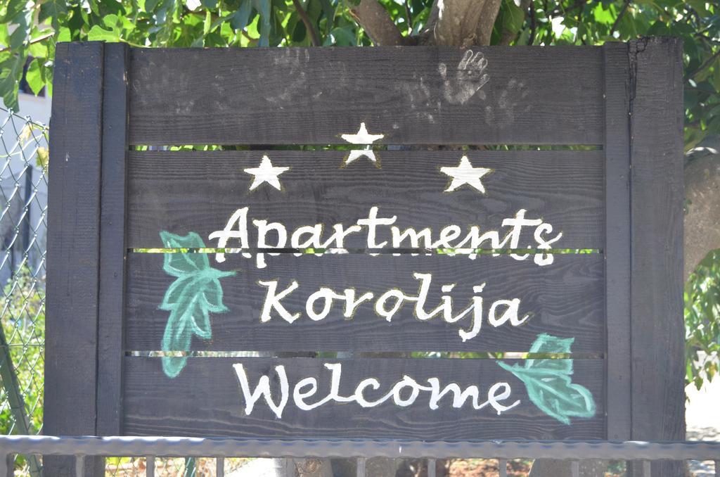 Apartments Korolija Шибеник Екстер'єр фото